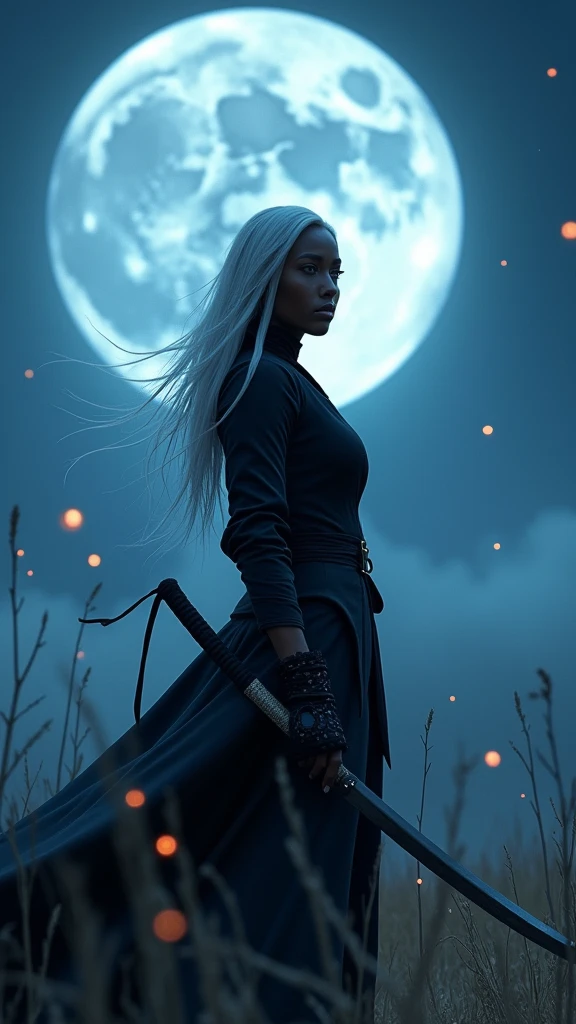 a woman with a sword in a white dress in a forest, elegant cinematic fantasy art, flowing white robes, ross tran 8 k, cgsociety contest winner, in style of dark fantasy art, 4k fantasy art, neoartcore and charlie bowater, cgsociety contest winner!!, fantasy art behance, dark fantasy style art, long flowing white robe