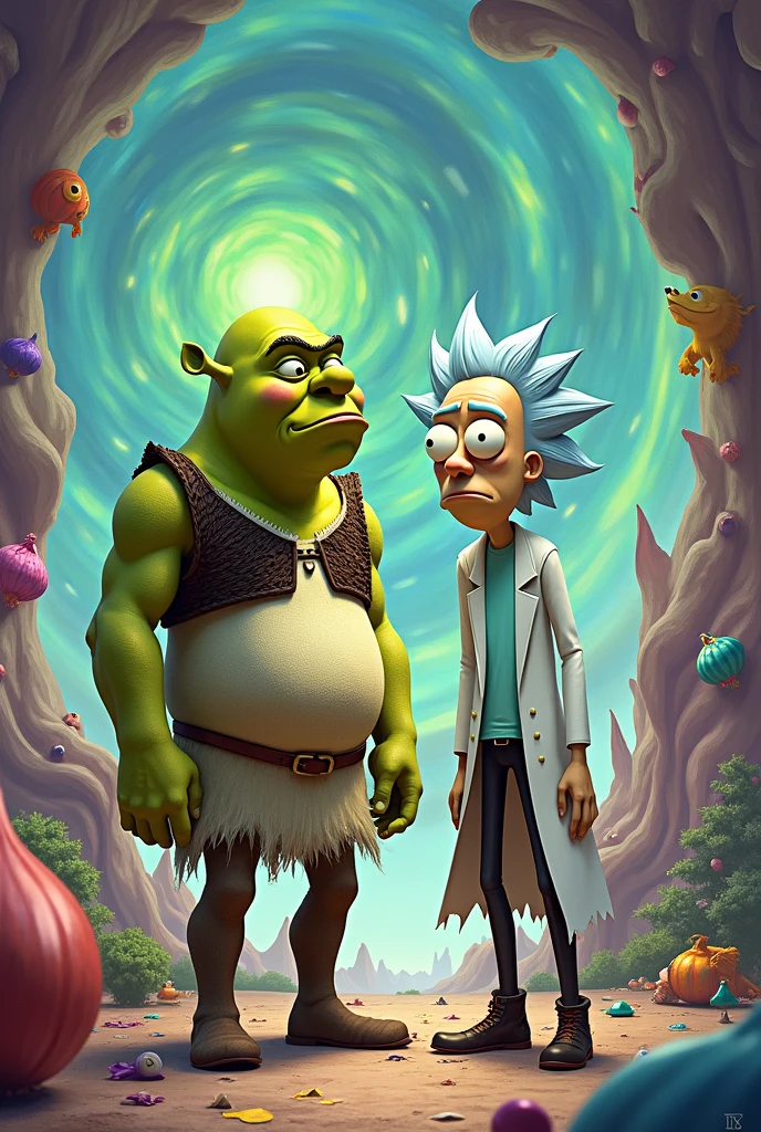 Rick sanchez naked cartoon