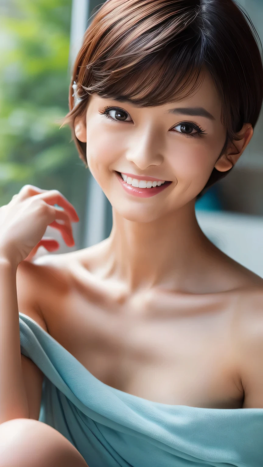 masterpiece,highest quality,1 girl,black eyes,(sex),((nude)),(medium breasts),vagina,black hair,(Japanese style room),throw,(beautiful japanese ),((beautiful girl)),Facial expressions that imagine what feels good:1.2,(perfect body beauty:1.2),((perfect body)),(shy smile),beautiful teeth,
