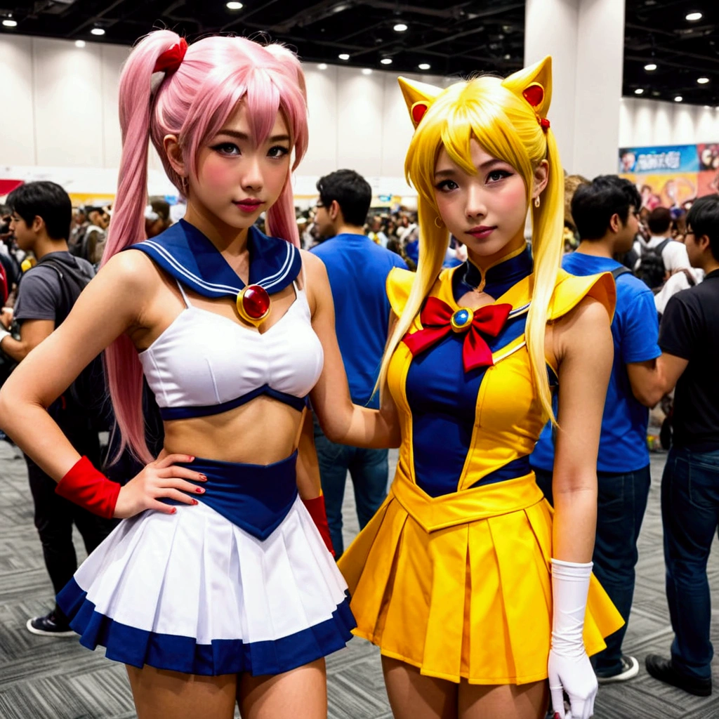All faces and pictures must be different, two female oen soldiers with colorful robes, sitting,dynamic pose,big eyes,magical world,fantastic world