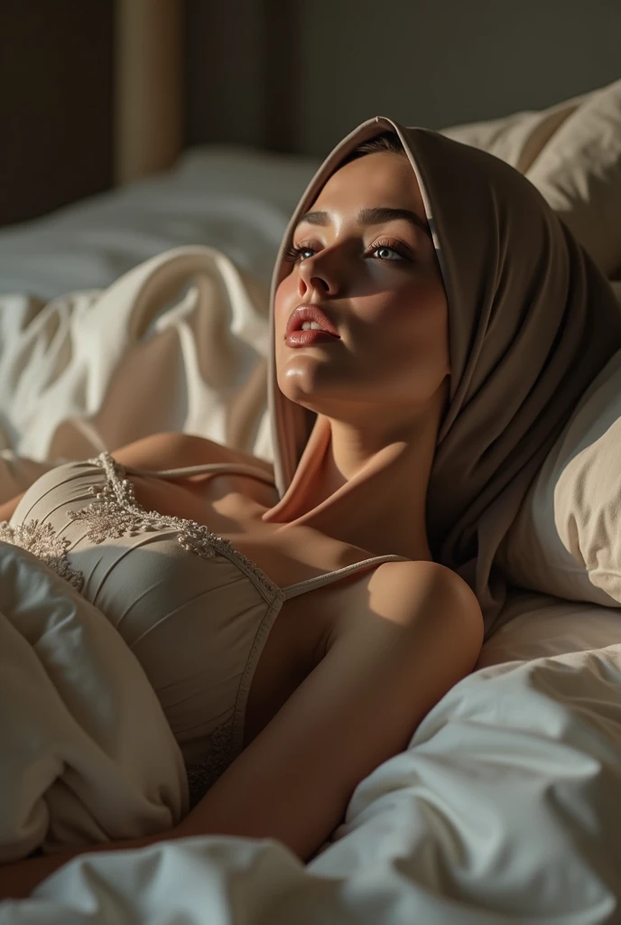(photorealism:1.2), A cute young malay woman wearing glasses and hijab, naked with no shirt, sitting on the floor at the balcony, licking a big dick , detailed photo, high resolution photo, portrait photo, epic realism