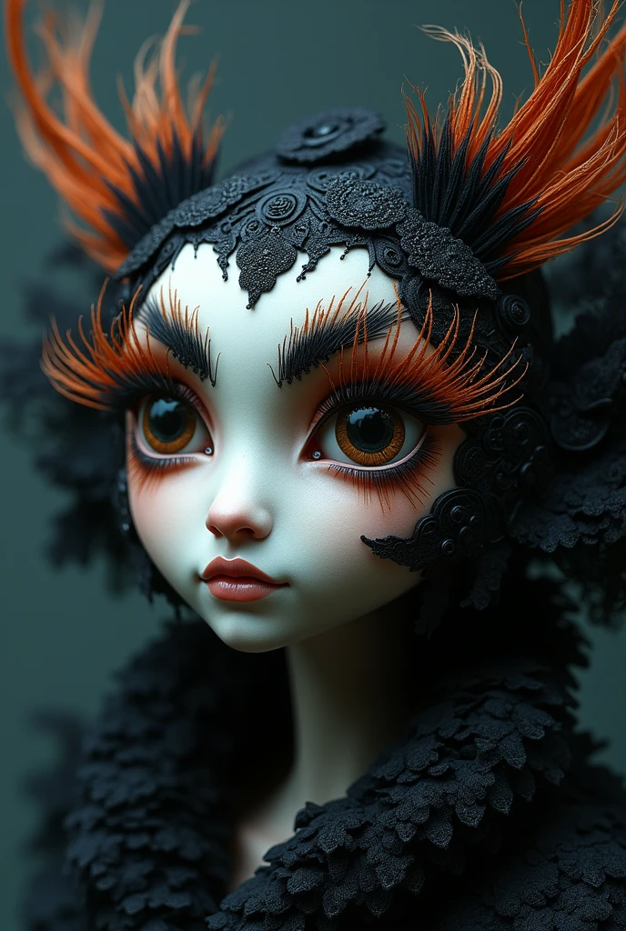 Adult fairy crying depicted in the iconic style of Gerald Brom, clutching an Ivory, black agate. jade. amber. netsuke figurine, crying over spilt milk, artwork by Jasmine Becket-Griffith crafted to perfection, surrealfloaters, studio setting provides sharp focus on the fairy figure, hyperrealistic textures, 32k resolution highlighting every minutiae, intricate details visible on the figurine embraced, photorealistic, 32k resolution. ultra-detailed, breathtaking surreal masterpiece. High Resolution, High Quality, Masterpiece.best quality, masterpiece, super detail