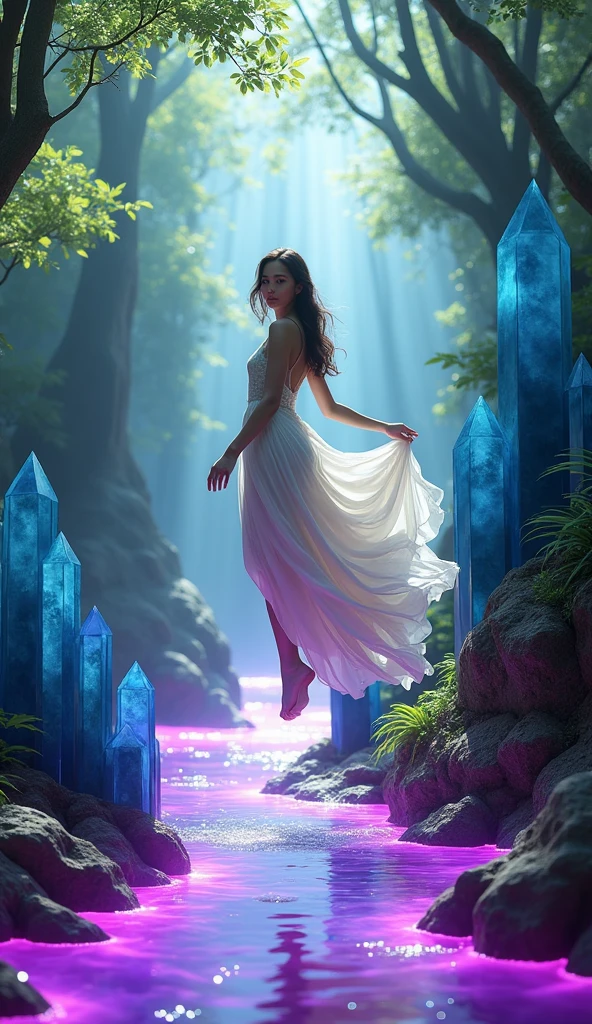 full length body shot,(((ultra warm bright pastel colors))), orange pink white colors, sharp focus, ultra high contrast, lut, ultra insane high resolution intricate textures, texture indentation, there is a gorgeous girl standing on sand wind in the hair, (((((Charlie Bowater, art by Alena Aenami, art by Albert Bierstadt, art by Carne Griffiths))))), luminism, light placement art, octane render, ultra intricately detailed, ultra maximalism, romanticism, 2.5D Parallax Effect, backlight, wet reflections, chromatic aberration,