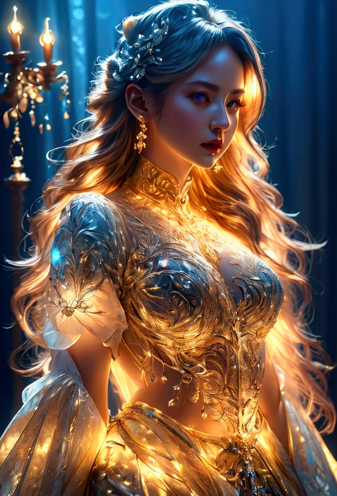 Female, Masterpiece, Best Quality, Top Quality, Cinematic Lighting, (Volumetric Lighting), Highly Detailed CG Unity 16k Wallpaper, Highly Detailed, Highly Realistic, Sharp Focus, Absurd, (HDR:1.2), (High Contrast), Photography, Detailed and Intricate, Instagram, Portrait, Highly Detailed, Digital Painting, Artstation, Concept Art, Smooth, Sharp Focus, Illustration, Cinematic Lighting,