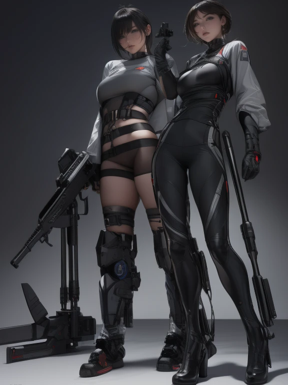 1 girl and wolf, ((Full body)), high heel boots, ski mask, ponytail hair, front knot blouse, high resolution, sharp image, tactical gear, designated marksman rifle, call of duty, leggins, lobo,
((Best quality)), ((masterpiece)), (highly detailed:1.3), Depth-of-field, Multi-layered textures,(Hyperrealistic), HDR (High Dynamic Range), Ray Tracing, NVIDIA RTX,Unreal 5, Subsurface scattering, PBR Texturing, Post-processing,
Anisotropic Filtering, Maximum clarity and sharpness, Wide aperture, Low ISO, White balance, Rule of thirds,8K RAW, (extremely slutty),