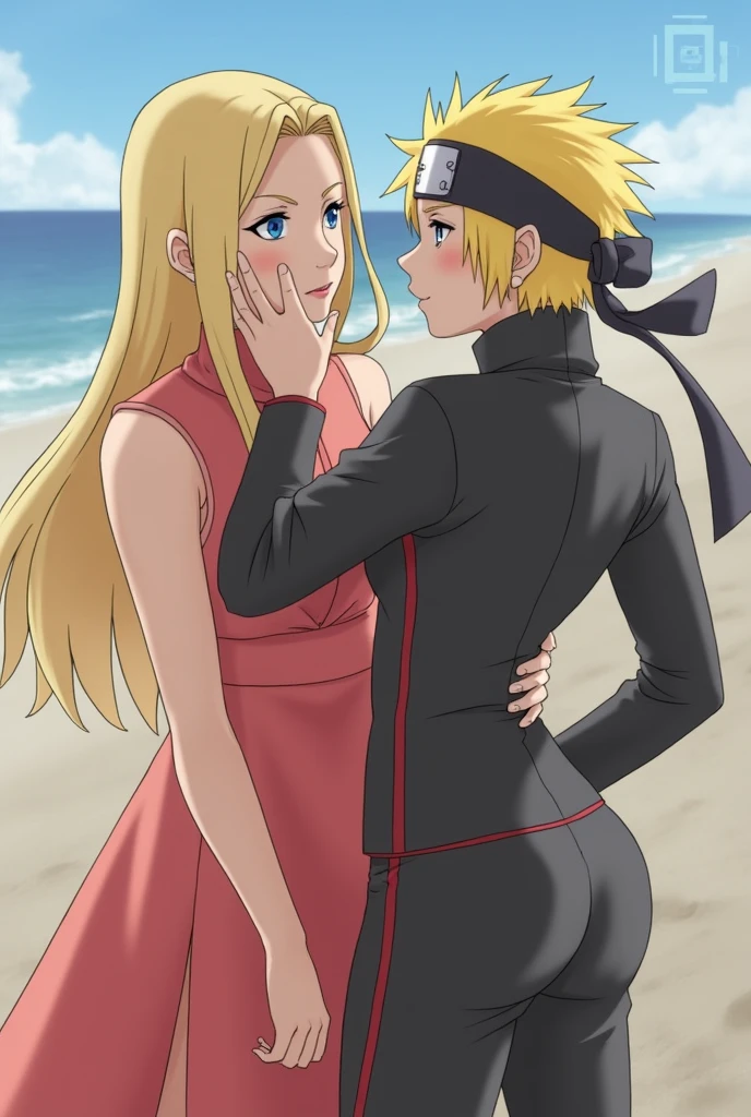 Temari and Naruto doing sex without dress 