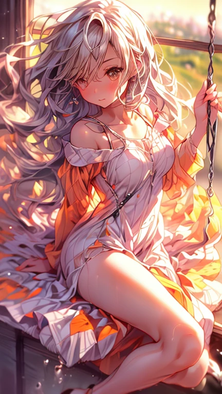 Naked anime girl