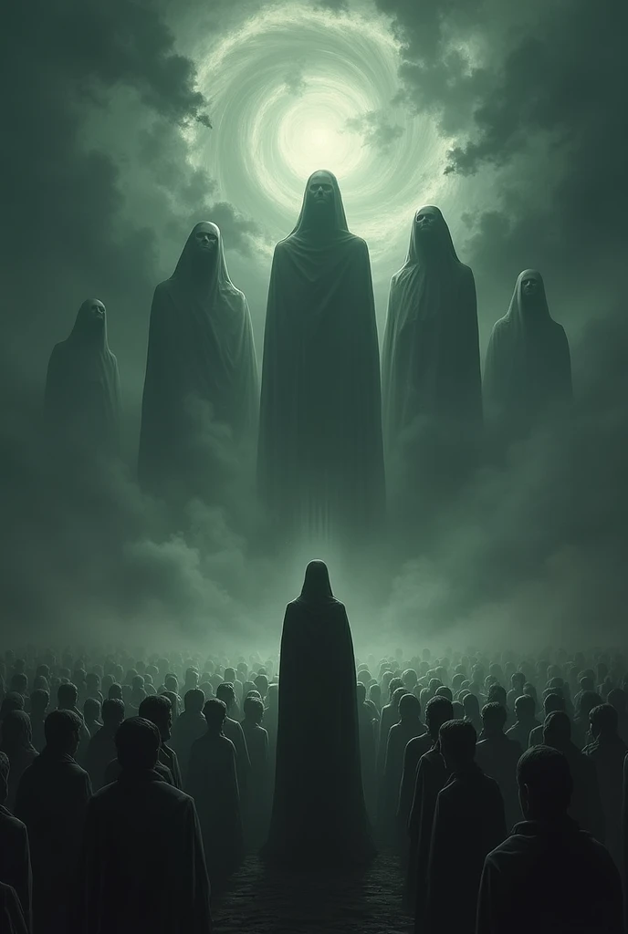 Their idols are silver and gold,
the work of human hands.
They have mouths, but do not speak;
eyes, but do not see.
They have ears, but do not hear;
noses, but do not smell.
They have hands, but do not feel;
feet, but do not walk;
and they do not make a sound in their throat.
Those who make them become like them;

Show that darkness of idolatory and True God is light 