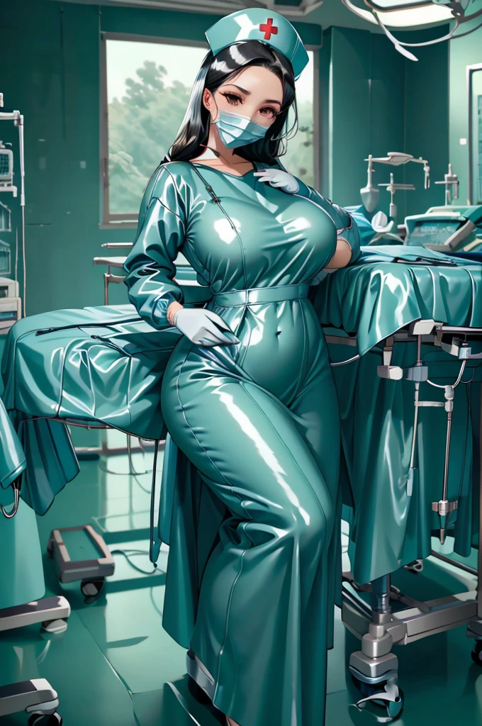 nurse uniform,hospital, latex nurse suit,nurses,busty,elbow gloves,labcoat,black hair woman,red eyes , gigantic ,medical instruments,asian nurse,two nurses,speculum,examination room,oversize ,big ass ,strap on, lay on table ,legs spreaded,giving birth,gyno chair , dentist,Milf,latex,red uniform,oversize breasts,diaper