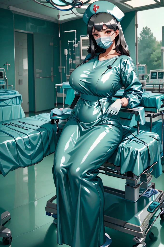 nurse uniform,hospital, latex nurse suit,nurses,busty,elbow gloves,labcoat,black hair woman,red eyes , gigantic ,medical instruments,asian nurse,two nurses,speculum,examination room,oversize ,big ass ,strap on, lay on table ,legs spreaded,giving birth,gyno chair , dentist,Milf,latex,red uniform,oversize breasts,diaper