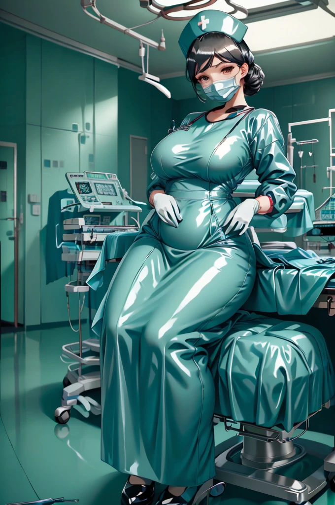 nurse uniform,hospital, latex nurse suit,nurses,busty,elbow gloves,labcoat,black hair woman,red eyes , gigantic ,medical instruments,asian nurse,two nurses,speculum,examination room,oversize ,big ass ,strap on, lay on table ,legs spreaded,giving birth,gyno chair , dentist,Milf,latex,red uniform,oversize breasts,diaper