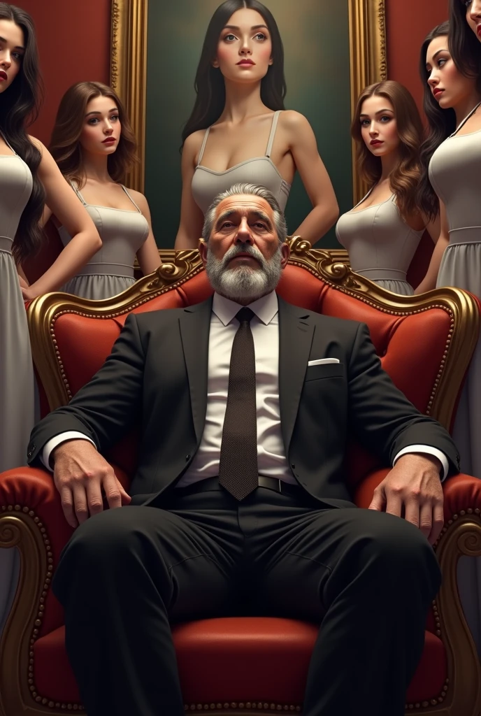(((American comic book style drawing))), Old man with robotic parts, smoking cigar, sitting behind a desk, 2 robots make his security, 1 blonde woman with big ass, sitting on top of the desk, in a cyberpunk scenario, chiaroscuro, wide shot, Comics Americans, UHD, masterpiece, accurate, anatomically correct, textured skin, super detail, high details, high quality, award winning, best quality, highres, (((American comic book style drawing)))