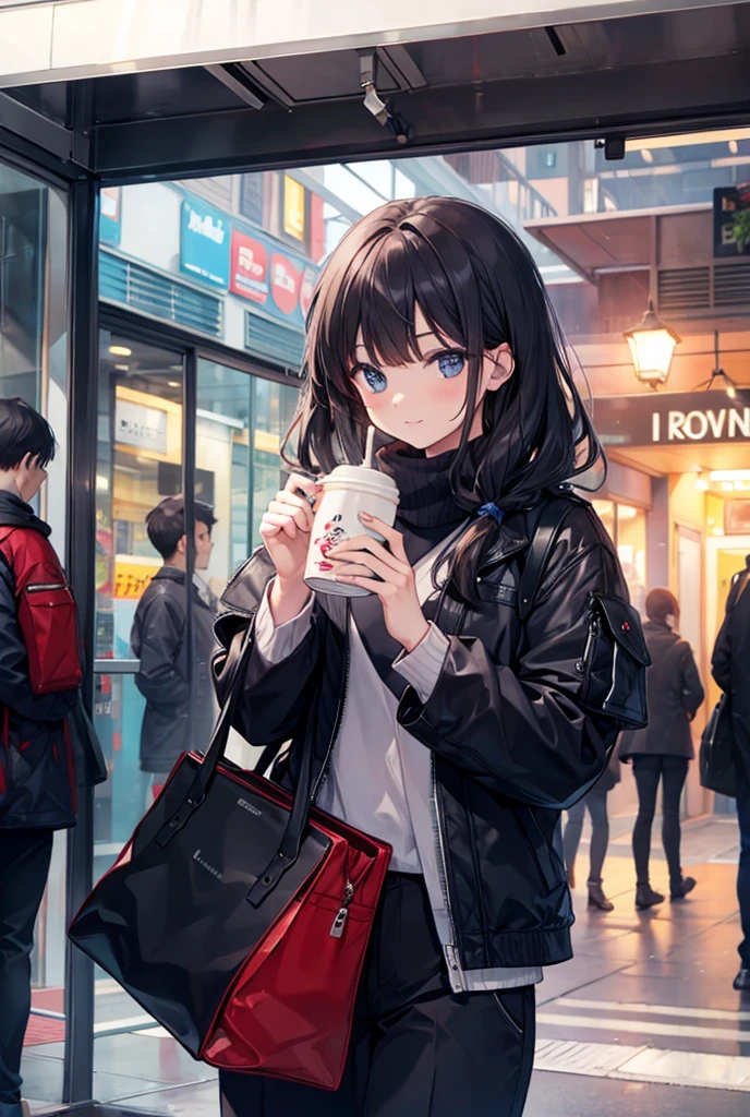 Need,tmasterpiece,A high resolution,(Delicate figure:1.5),Absolutely beautiful,(Milky skin:1.3),exquisitedetails,A high resolution,Wallpapers,1female,独奏,the city street,rays of sunshine,(black long curly hair),(Red pupils),(JK school uniform),(bookbag),ssmile,Keep one's mouth shut,is shy,(looking to the camera),16K,HDR,A high resolution,depth of fields,(filmgrain:1.1),Bocoon,prime time,(lens flare glow),Vignette,rainbowing,(Color:1.5)
