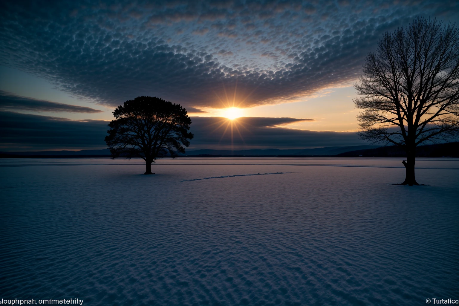 masterpiece, best quality, Cinematic photo of the image shows a scene from nature where drastic climate change is taking place. In the center of the composition, the Earth is observed, which begins to freeze and regain its original strength and vitality.

Around the planet, You can see vast landscapes covered in snow and ice. Huge glaciers stretch across the horizon, reflecting the light of a cloudy and greyish sky. the trees, that previously looked withered and lifeless, Now they stand strong, with its branches laden with frost.

As the Earth cools, a feeling of renewal and balance is perceived. Animals, who previously struggled to survive, They now move with confidence and grace through this new winter environment.. Little snowflakes fall gently, creating a serene and calm atmosphere.

In the center of the scene, The Earth appears to be pulsating with renewed energy, as if regaining its strength and rejuvenating after a period of imbalance. This image conveys a message of hope, showing that nature has the ability to regenerate and reclaim its balance, even in the face of the challenges of climate change.

, photograph, film, highres