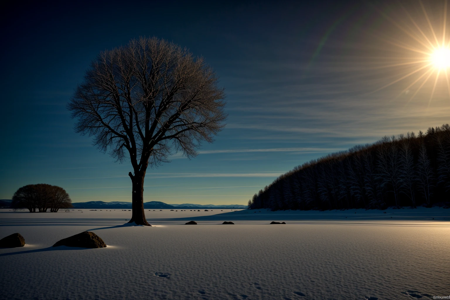 masterpiece, best quality, Cinematic photo of the image shows a scene from nature where drastic climate change is taking place. In the center of the composition, the Earth is observed, which begins to freeze and regain its original strength and vitality.

Around the planet, You can see vast landscapes covered in snow and ice. Huge glaciers stretch across the horizon, reflecting the light of a cloudy and greyish sky. the trees, that previously looked withered and lifeless, Now they stand strong, with its branches laden with frost.

As the Earth cools, a feeling of renewal and balance is perceived. Animals, who previously struggled to survive, They now move with confidence and grace through this new winter environment.. Little snowflakes fall gently, creating a serene and calm atmosphere.

In the center of the scene, The Earth appears to be pulsating with renewed energy, as if regaining its strength and rejuvenating after a period of imbalance. This image conveys a message of hope, showing that nature has the ability to regenerate and reclaim its balance, even in the face of the challenges of climate change. White sunlight, frontal. Enlightened Focus.

, photograph, Animal Planet film, highres