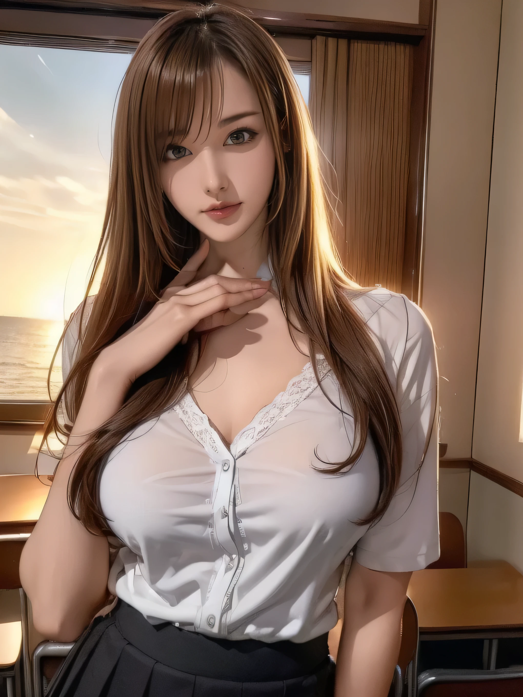 porn image,nsfw,vaginal,sex,vaginal,sex,woman on top,squatting,open legs,arched back,stretching,sweat,(ultra detailed skin),curvy,petite,beautiful breasts,large breasts,pale skin,pointy breasts,erect nipples,(fantasy art,Highest image quality,Hyperrealist portrait,(8k),ultra-realistic,best quality, high quality, high definition, high quality texture,high detail,beautiful detailed,fine detailed,extremely detailed cg,detailed texture,a realistic representation of the face,masterpiece,Sense of presence,Dynamic,bold),(thin hair),(soft hair),(straight hair:1.5),Swept long bangs,extra light coppery amber hair,hair over one eye,See-through armored dress with asymmetrical embroidery,tight mini skirt,stockings,Engineer boot