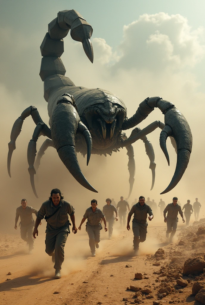 (3D rendering:3.1) in (medium full shot:3.1) of lot of 5characters from a movie for (the undead horde surges across the desert, leaving a trail of chaos and destruction in their wake. a space creature appears with red eyes glowing with an eerie light and its mouth twisted into a grotesque snarl:2.5), inspired by Zdzislaw Beksinski and Hans Bellmer art, (with Creepy, Sci-Fi, Fantasy and Horror:2.9) retro sci fi, Horror movie, very detailed body, moody, epic, shot on Kodak Vision3, (intricate details:2.4), (hyperdetailed:3.1), (8k resolution:3.1), (high detailed:4.1), lot of detailed, high quality, soft (cinematic:3.3) light, dramatic atmosphere, atmospheric pespective, (impactful art:2.8), rich colors, (3D rendering:3.1)