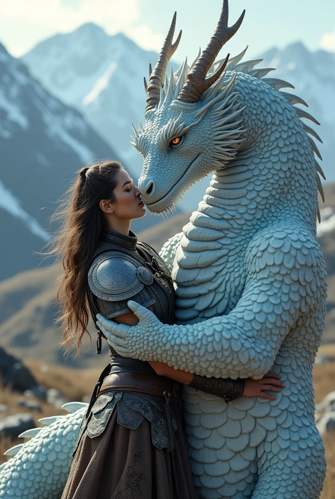a beautiful and detailed full size portrait of a female anthro adult human (naked, cum in vagina) school uniform, (((khls woman))) getting a blowjob by a big anthro dragon, after ex, scalie, beast, standing, ears, after cum, glowing eyes, reptile penetrating human, dominating male, nipples, medium close up shot, faceless male, ((correct anatomy)), sad, back view, medieval castle room, stone wall, dark wall, fog, (((day))), small female, big anthro, big male, (ultra detailed), smaller female, anthro on human, non-mammal breasts, big body, sexy body, goddess, wide hips, kenket, Ross Tran,ruan jia, trending on artstation,foxovh, cenematic lighting, detailed background, detailed eye, big penis, big balls, big_dom_small_sub, blowjob, full body,