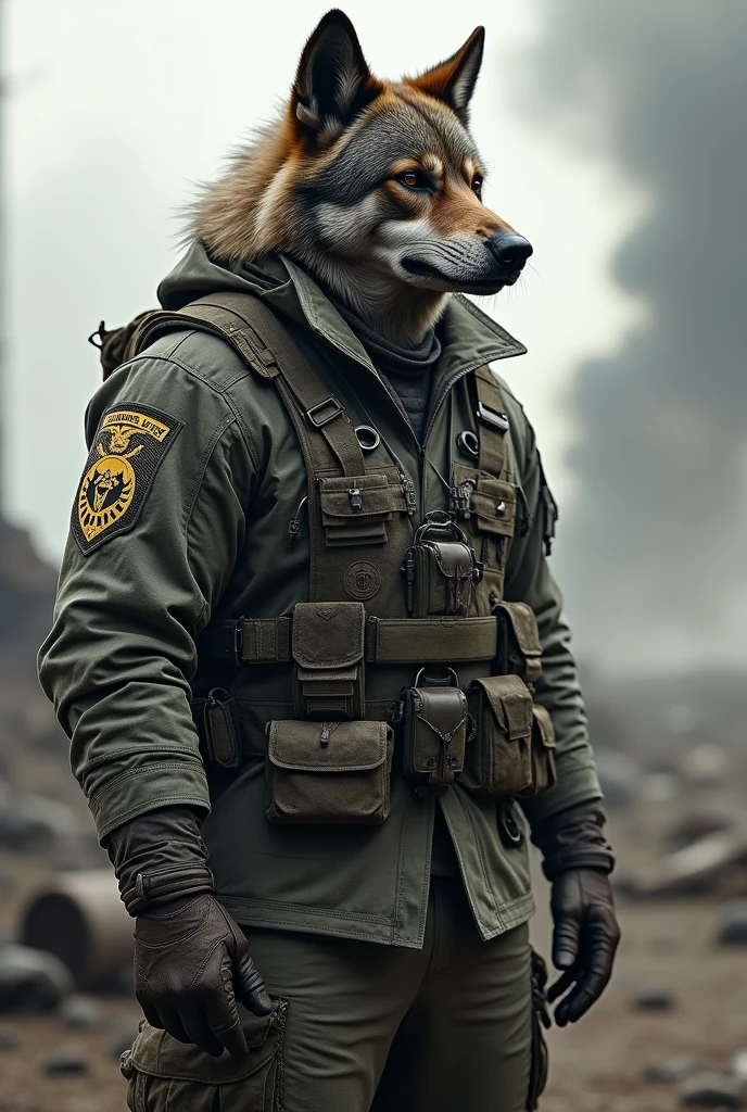 hyperrealistic shoygu illustration, skottie young, long shot, standing tall with big fluffy ears and a long tail, (4k), realistic fur textures, physically based rendering,
((watercolor painting by John Berkey))
