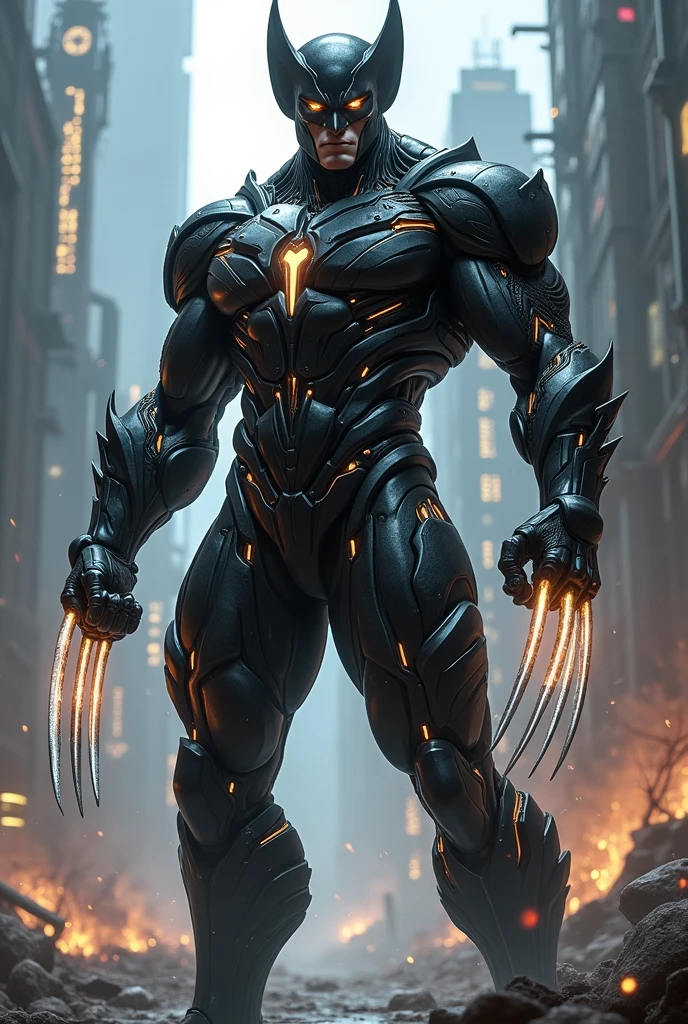 Create a Wolverine suit with nanotechnology 