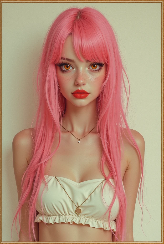 Scary doll red hair