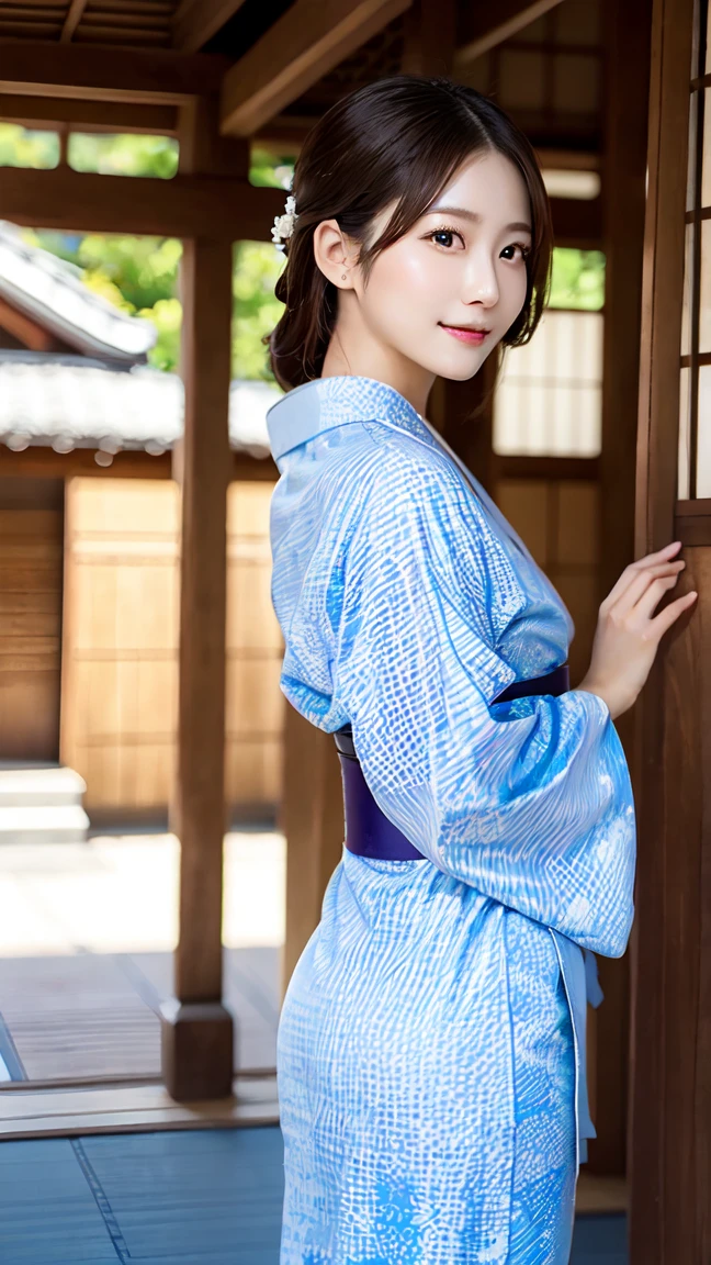 Japanese women、20th Generation、Neat and clean beauty、yukata、Small face、high resolution
