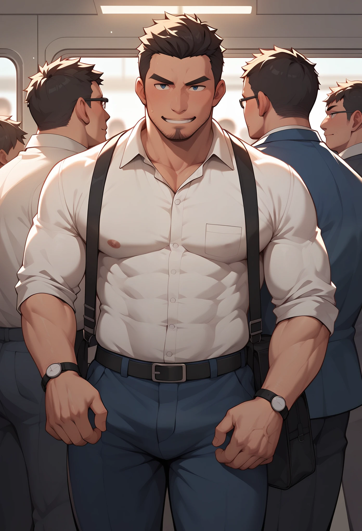 Handsome,Completely naked,In town,muscle