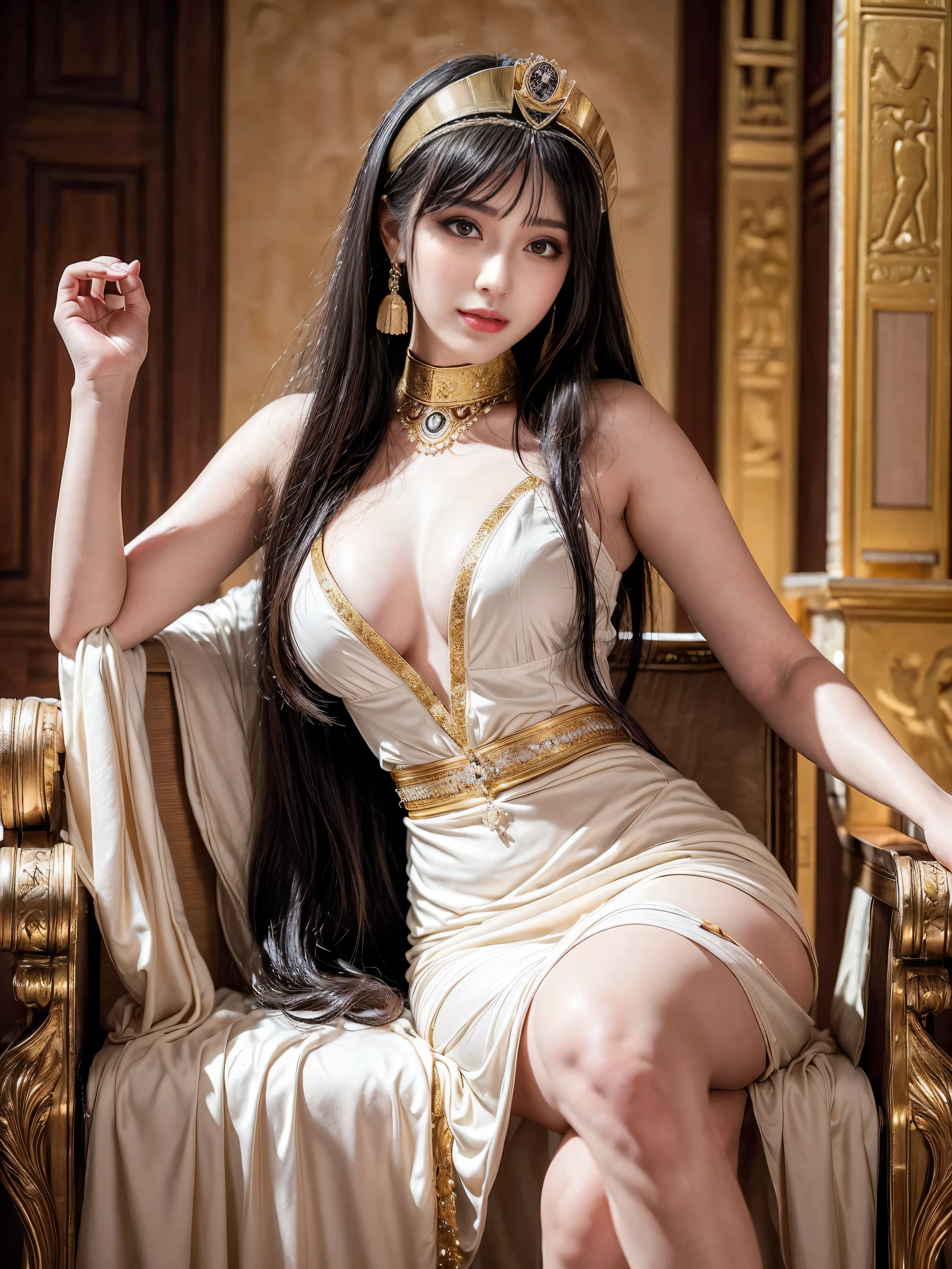 egs separated realistic, high resolution, 1 woman, mature woman, alone, Tattoo, gray hair, long hair, assembly, red lips, queen dress, Image from head to toe, only standing, standing full body image, realistic, high resolution, 오직 1 woman, 오직 alone, look at the viewer, (detailed face), gray hair, silver hair, long hair, feet up, beautiful eyes, Huge big breasts that are about to explode, golden armor, BLACK & GOLD gi, transparent, pantyhose, bare shoulders, Dripping tops, Visible nipples, look at the viewer, Orientalism, My chest is very hollow, My chest is completely exposed, glamour, K cup, Bewitching, Crotch that is barely visible, ancient japanese background, realistic hands, realistic feet and legs, live action, Banla, masterpiece, very pretty face, Exposed breasts, 2 hands with 5 fingers each, Two feet with five toes each, Yukdeok, Voluptuousness