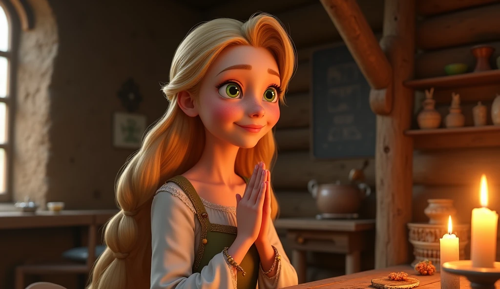 A Disney Pixar-inspired movie poster featuring a white woman with long blonde straight hair, olhos castanhos, uma jovem branca de 15 anos com cabelos escuros ondulados e olhos verdes, uma jovem morena de 17 anos com longos cabelos escuros e um homem alto branco, 40 anos e cabelos pretos curtos. A cena deve ser no estilo de arte digital distinto da Pixar, with a focus on character expressions, Vibrant colors and detailed texture that are characteristic of his animations