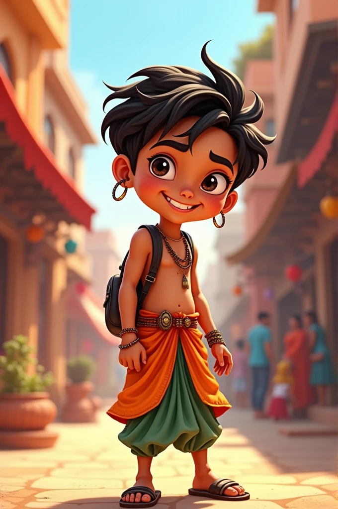 Janmashtami with ravi name boy