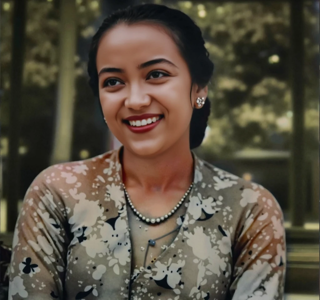 A indonesian woman, wearing grey kebaya, realistic detailed UHD 4k photography extreme quality, Cg unity 8k, super delicate, background blur, full depth of field, HDR high dynamics, real restoration, intricate and extreme details, perfectly presenting the style of midjourney art. realistic, elegant, goddess, surrealism, high detail, supremacy, cinematic lighting, ray tracing, shadow, uhd, retina, masterpiece, ccurate, anatomically correct, textured skin, super detail, high detail, high quality, high quality, award-winning, best quality, high resolution, 1080P, 16k, 8k, 4K, HD