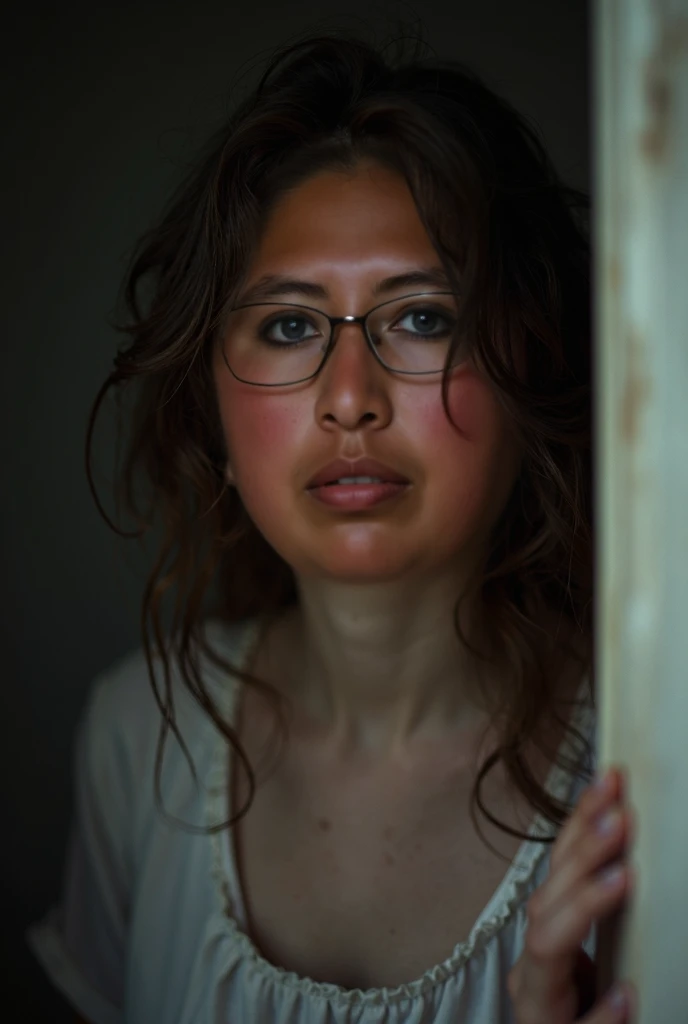 Japanese mature 50 years old, Best image quality:1.35), Realistic photos, (One Woman:1.33), Beautiful expression, (Detailed eyes:1.4), (black eye:1.4), (Detailed face:1.35), (The look of temptation), (Looking at the camera:1.4), (Shiny Hair:1.4), Dark blue uniform miniskirt, Navy blue sleeveless suit, White shirt, barefoot, Real Skin,Black stiletto heels, Sit on a chair,Spread your legs, Full body portrait