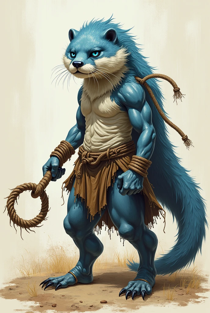best_quality, masterpiece, blue_smurf_cat, forest, muscular, hat, muscular, realistic <lora:Blue_Smurf_Cat-15:0.8> <lora:add_detail:1>