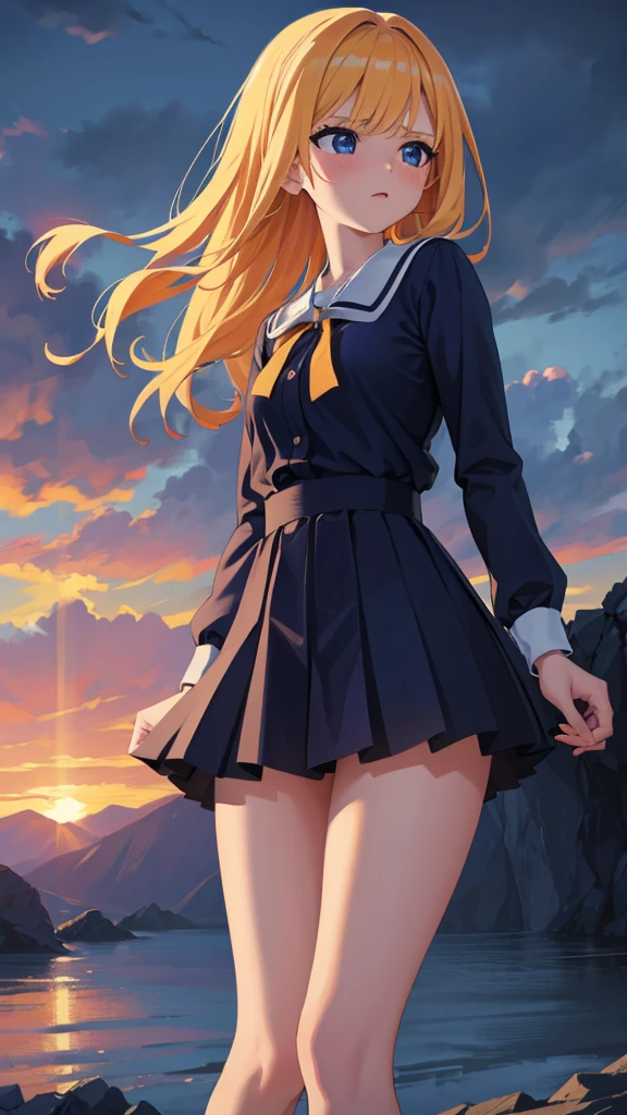 <lora:LAS:0.8> starry,stars cloud,colorful
highres, (official art, beautiful and aesthetic:1.2), close view, (arm up look up from below:1.2)
1girl, shining sky, vast world, gazing, awe-inspiring expression, distant horizon, clouds, high hill, natural beauty, inspiration, sky, Shining Stars,
(lighting shining brightest sky:1.2)
<lora:apstyle3diff:1> apstyle3 apstyle masterpiece best quality detailed eyes
<lora:detail_slider_v4:0.5>
