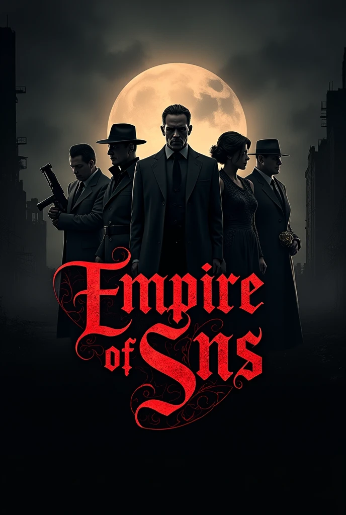 Poster of movie
Description for the Movie Poster:
1. **Background:** A dark, moody cityscape at night, reminiscent of the iconic poster, with a sense of mystery and foreboding.
2. **Foreground:** In the center of the poster, have the nine friends standing in a tight-knit group, like a family, dressed in sleek, stylish attire. Their expressions are solemn and determined, reflecting their unity and shared purpose.
3. **Centerpiece:** Behind them, a large shattered hourglass, symbolizing the lost time and their urgent quest for justice. The sand is pouring out dramatically.
4. **Tagline:** Above the group, the tagline in bold, elegant letters: "Unmasking the Past, Chasing Justice, Finding Redemption."
5. **Title:** Below the group, the movie title, "Shadows of Redemption," in a font reminiscent of "The" title, with a subtle shadow effect.
6. **Subtle Clues:** In the shadows surrounding the group, subtly include the faces of their tormentors, half-hidden, creating an air of intrigue and danger.
7. **Release Date:** At the bottom, include the release date of the movie in a discreet and classic font.