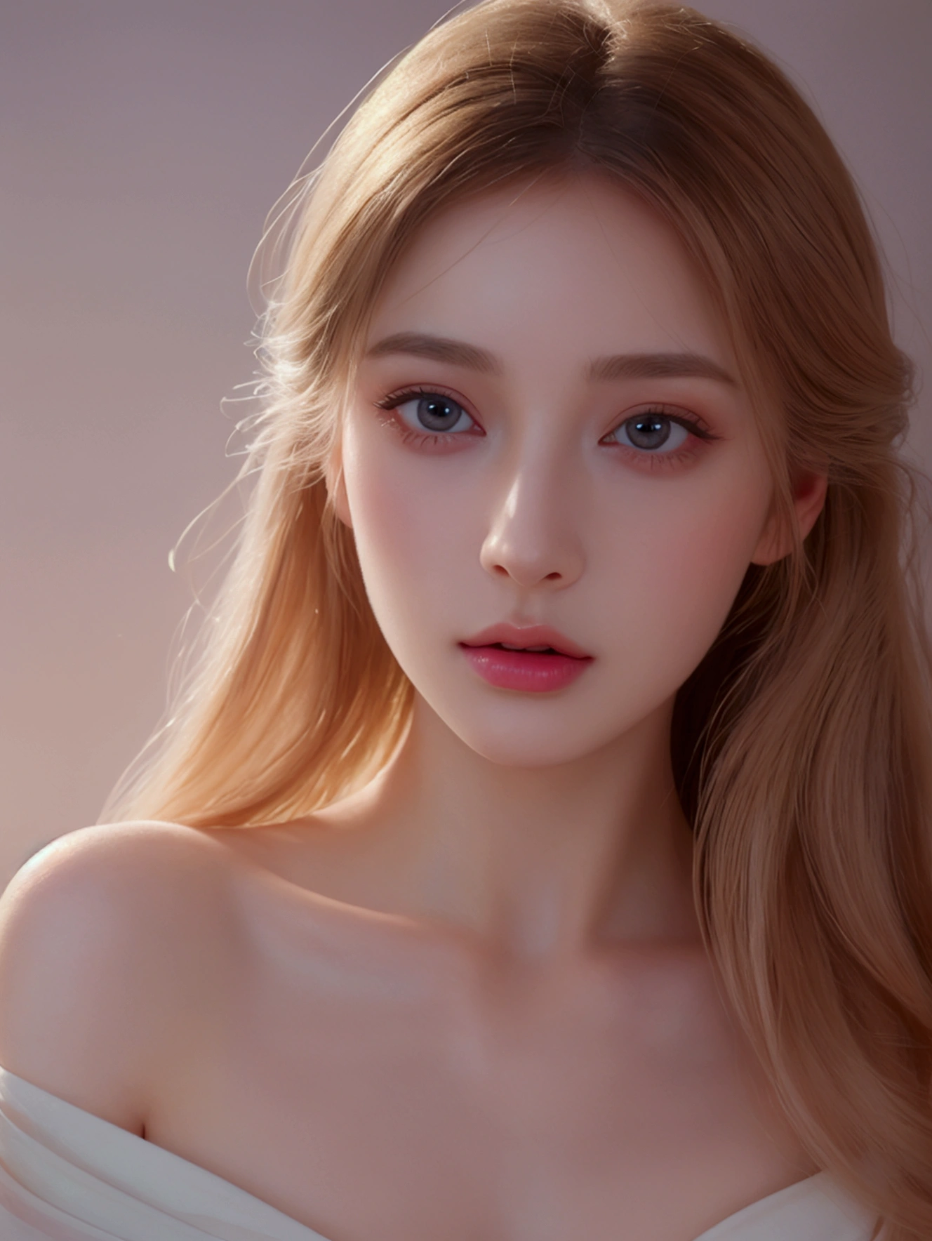(high details:1.4)、(surrealism:1.4)、(soft lighting:1.05)、32,000、1 woman、realistic lighting、face lighting、ray tracing、(brightened light:1.2)、(improve quality:1.4)、(Realistic textured skin of the highest quality:1.4)、original photo, lifelike, full body woman love, bed, soggy, big bust, stylish hairstyle, pale skin, black eye, pink lips, (Beloved), (:1.1), ~Through, detailed background, detailed face, delicate eyes, good hair, Anatomically correct body, elastic skin, make up, masterpiece