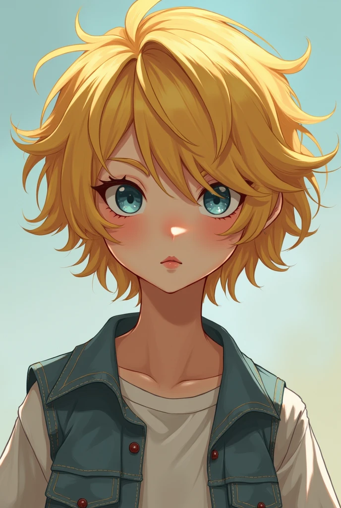 Kizi, blondie hair 