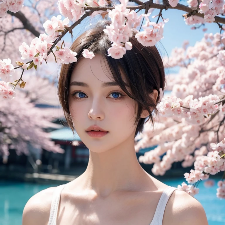 (Best quality, 8k, 32k, Masterpiece, UHD:1.2) "Produce a captivating art piece featuring a girl with a stylish bob haircut, illuminated by dramatic and cinematic lighting that accentuates the contours of her face and hair. Create an atmosphere that exudes intrigue and depth, with shadows and highlights playing a central role in defining the scene. The lighting should emphasize the girl's features and add an extra layer of drama to the composition, making it visually striking and evoking a sense of mystery and allure."