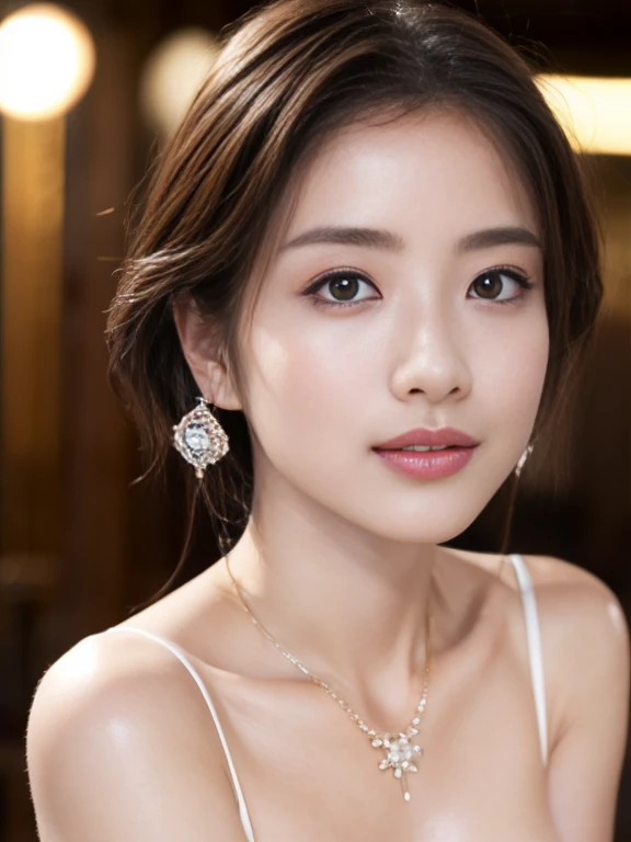 8k, RAW photo, Very detailed CG Unity 8K 壁紙, Depth of written boundary, cinematic light, Lens flare, ray tracing, highest quality,masterpiece, realistic, very detailed), romance, Sensual portrait , (very beautiful face, beautiful lips, beautiful eyes), face with intricate details, ((super dense skin)),(highest quality,masterpiece, realistic, very detailed),2 naked girl, perky small breasts, Slim frame, Elegant posture, willow-like limbs, a fantastical presence, slightly upward, towards the camera, detailed beautiful face, fine eyes, long eyelashes, earrings, necklace, thin hair,  sharp focus,NSFW., Detailed real small erect nipples,Duanyu wheel,hot spring, (((Detailed real small erect nipples))),(((End areola))), (pubic hair), 