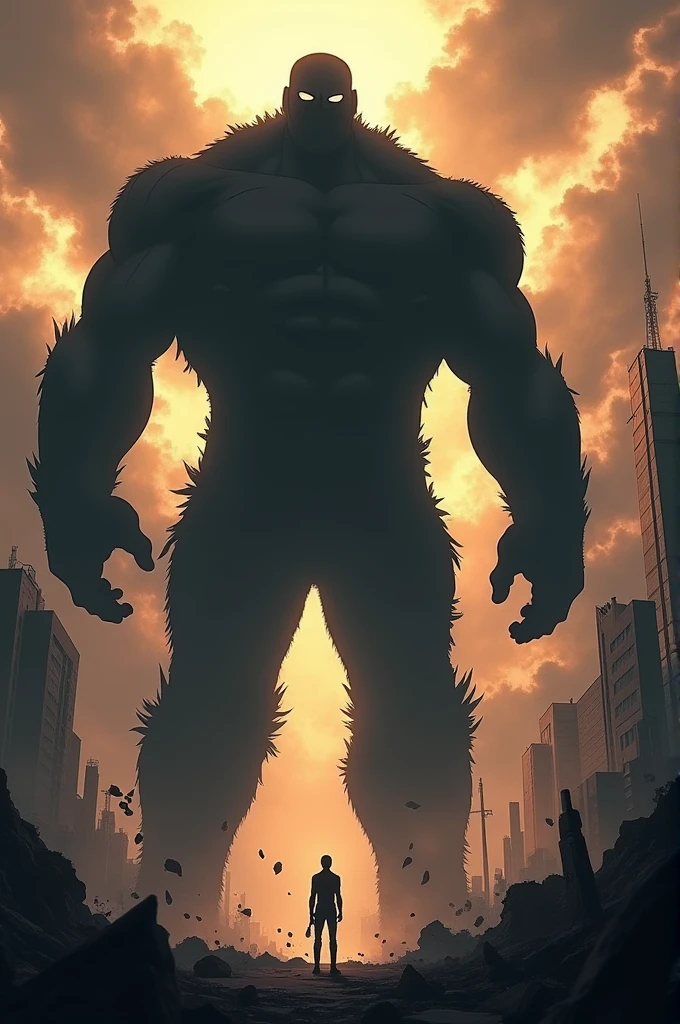 Big monster in the city