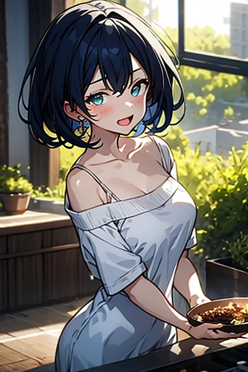 (((Night: 1.3))), High Quality, (((8K, RAW, Best Quality, Real: 1.5))), Ultra High Quality, High Resolution, Best Quality, Perfect Face, Perfect Limbs, Perfect Fingers, High Resolution, ((Arms Open for a Hug)), (((Bare Skin 1.3))), (((Nude 1.3))), (((Medium Bust: 1.3))), (Wet), (Smooth), (Splashes: 1.1), (Fluttering Hair: 1.2), (Background with Burning Torches), (((Background with Colorful Tropical Flowers and Trees))), (((First Class Resort Hotel Garden Background))), (( (Full Hotel Garden Background: 1.5))), (((Garden))), 1 Girl, (((Embarrassed Expression: 1.5))), (((Blushing Face: 1.5))), --(Slim Figure1.2), (((medium Breasts1.3))), (((Thin Thighs1 .3))), blue Hair, --standing, miniature human hand, cartoon style, perfect anatomy, perfect proportions, evening, nice lighting, bright colors, clean lines, information, blurred, stunning facial expression, restless emotions, gorgeous, cute, detailed beautiful face and eyes, (masterpiece) beautiful face, young handsome girl, realistic and perfect skin, bokeh, stunning facial expression, restless emotions, gorgeous, cute, detailed beautiful face and eyes, (Audrey Hepburn), (17 years old), Blake, detailed cleavage beautiful skin, (cute type), (J-pop idol), (thighs, (depth of field), (depth of field), soft light, sparkling lens gaze, (droopy eyes), straight teeth, shy smile, floating hair, Blake's movie scene, cinematic full color, 4K, 8K, 16K ethnic, raw photo, must-see, professional color grade, professional photography, soft and clean focus, realistic lighting and shading, (very delicate and beautiful artistic) 1.3), elegant active angle, beautiful eyes, princess eyes, (not big eyes 1.3), (slim 1.1),