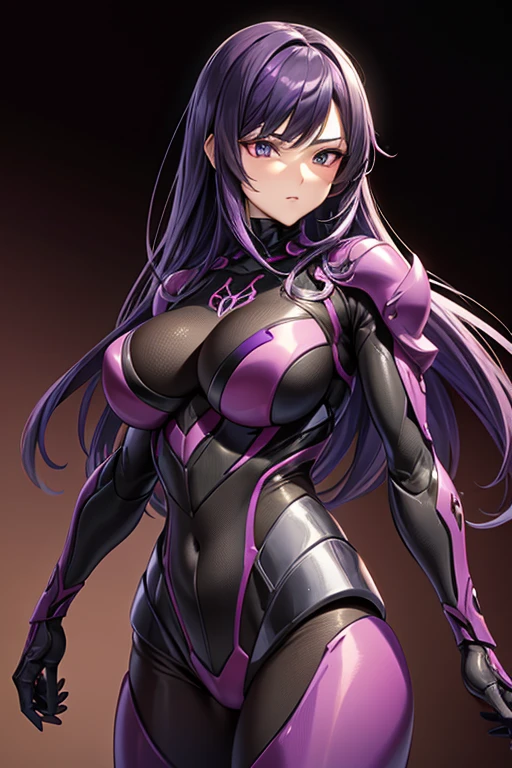 Waifu milf spider morado hair, with armor, with spider eyes, with spider legs, with a whipHigh resolution, The best quality, HD model, High Quality, very detailed, UHD, Rubor, 