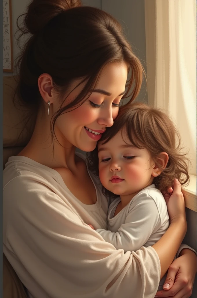 Loving mother picture