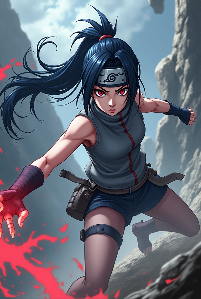 Draw (konan) from ((naruto))