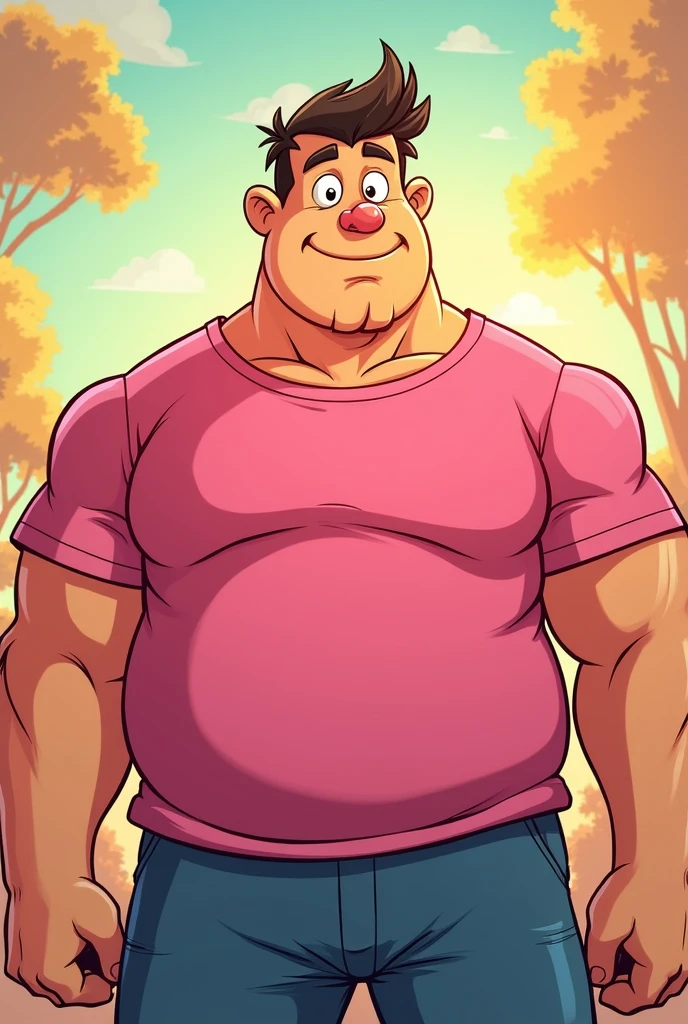 Fat, gassy, visibly stupid anthro pig who’s a southern trucker wearing a stained, white tank top letting out a huge, disgusting belch in a thin anthro rabbit’s face high resolution best quality. Make this character look like he’s very unintelligent