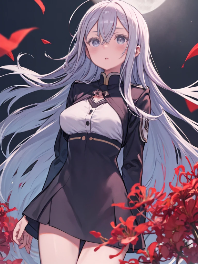 anime girl, (Big smile), (whole body), (white hair), (Hair in one eye:1.2),Enchanting anime girl, Best anime 4K, wallpapers, Attractive anime girl, 4k anime wallpaper, 4K Manga Wallpaper, Detailed digital anime art, Anime Best Girls, Beautiful Anime Girls, Detailed anime artwork, Beautiful and attractive anime women