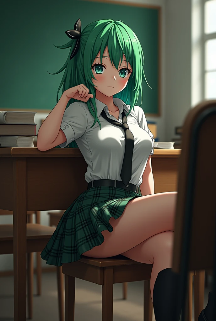 schoolgirl nemona \(pokemon\) in class, 1girl, solo, underwear, panties, standing, panty pull, pussy, undressing, clothes pull, exposed breasts, pulled down skirt, pulled up shirt, front of class, school, mixed race teenage girls, breasts, masterpiece, nudity, photorealism, photo, realistic, dynamic lighting, detailed, masterpiece, (embarrassed:1.3), sexual, teenager, tan skin, facing viewer, perfect body, huge breasts, enormous breasts