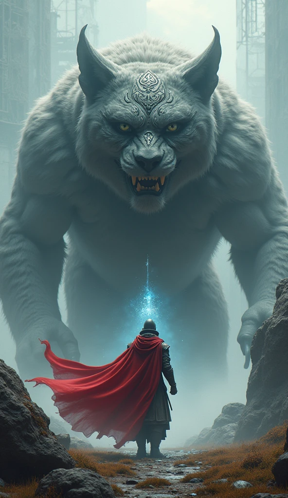 Loki, the traitor, and Fenrir, the monstrous wolf. Together