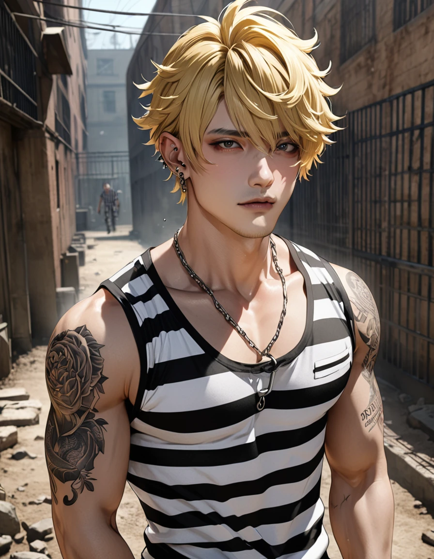 16 year old boy,a blond,Has a good-looking face,expression is full of anger,naked covered in white liquid ,Tattered loincloth ,Well-shaped pale pink erect genitals ,male masturbation,Dungeon,The act of spreading legs on a dark background,Dark atmosphere,8K,cinematic lighting effect,Textured skin,best qualtiy,Storytelling images,Storytelling images,Dynamic blur,actionpose,tmasterpiece,masutepiece,Pisif