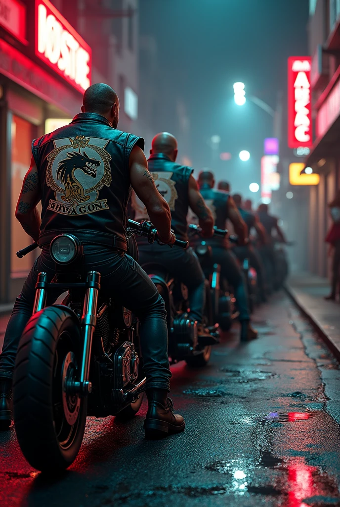 Gay big dick double penetration neon lights apocalyptic end of the world in the city while bombs go off with pet tigers and more gay dudes with big dicks and cocks